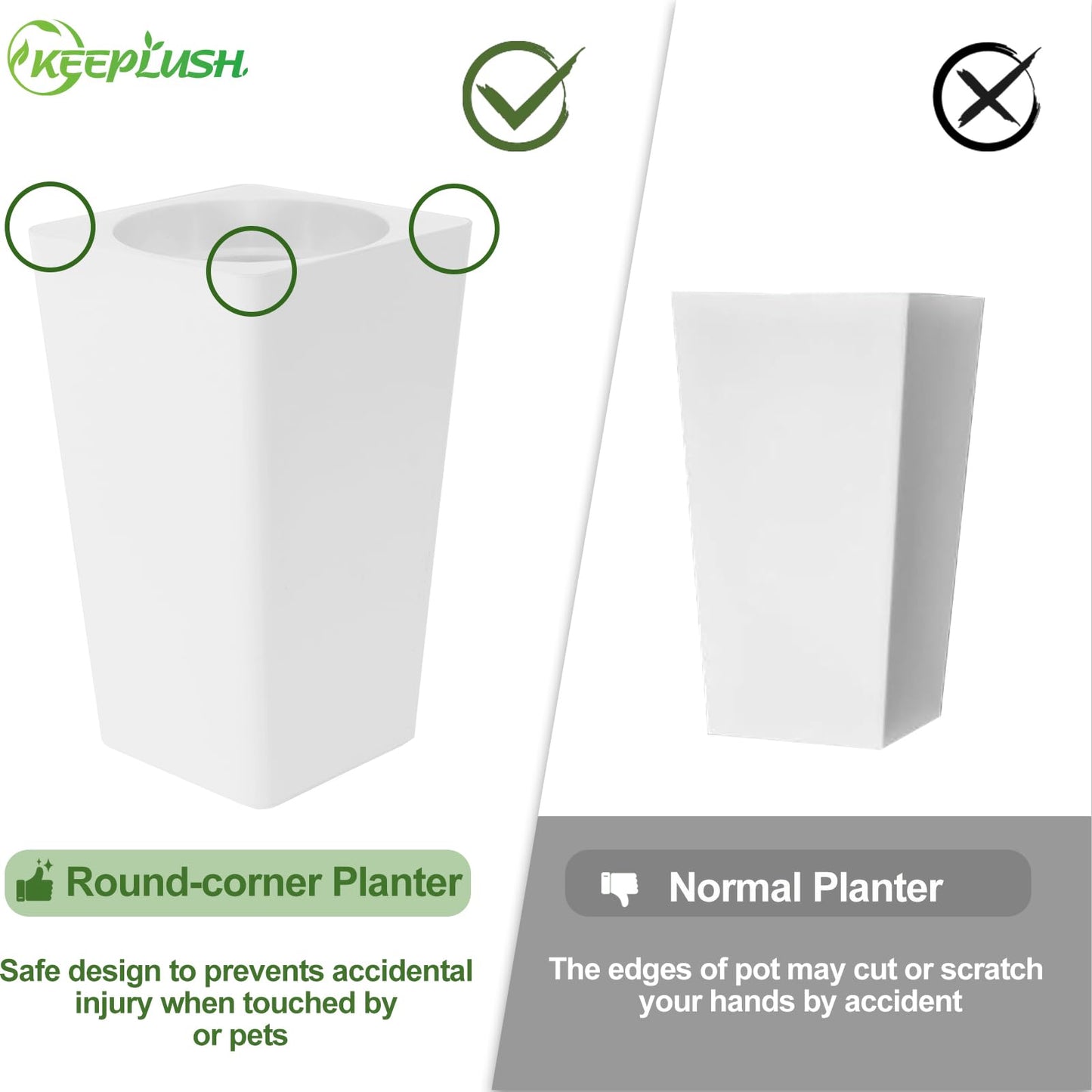 Artificial Bird of Paradise Plant 5ft – Faux Banana Leaf Tree with White Tall Planter for Indoor Home and Office Decor